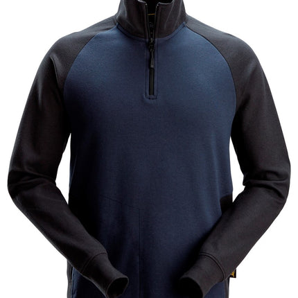 Snickers Two-Coloured Half-Zip Sweatshirt
