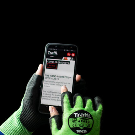 X-Dura 3 Digit PU Cut Level C Safety Glove