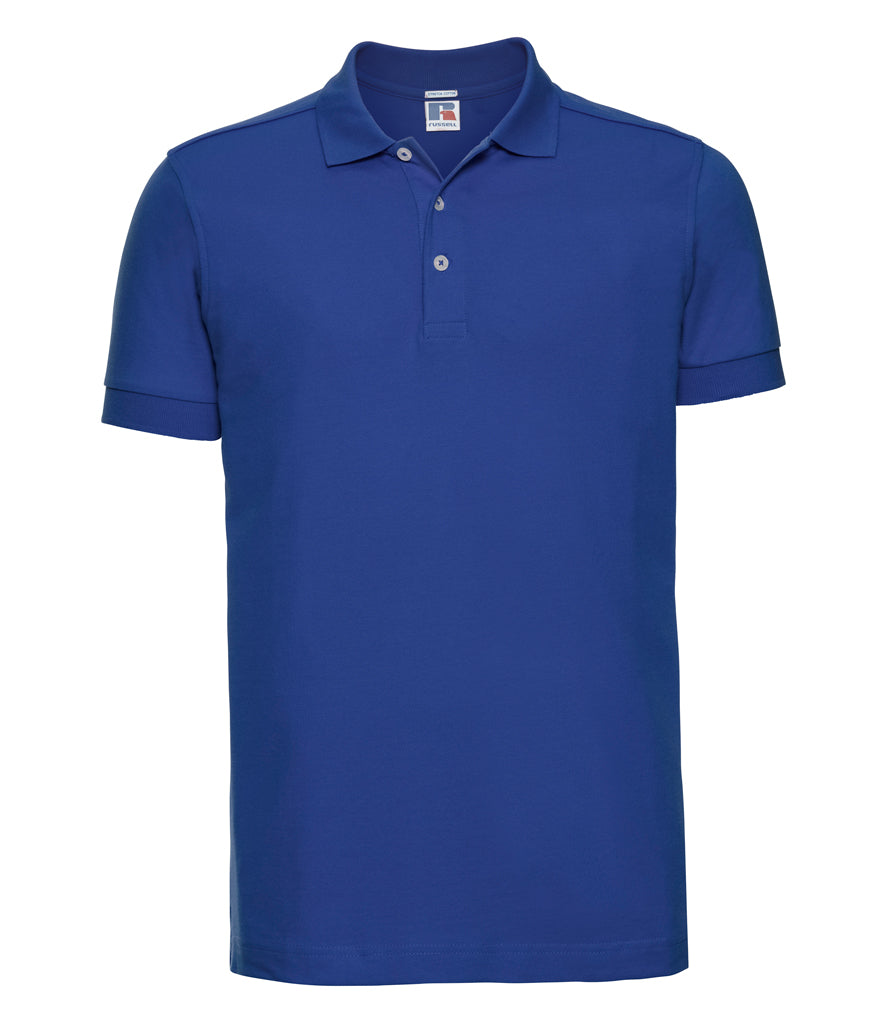 Russell Stretch Pique Polo Shirt