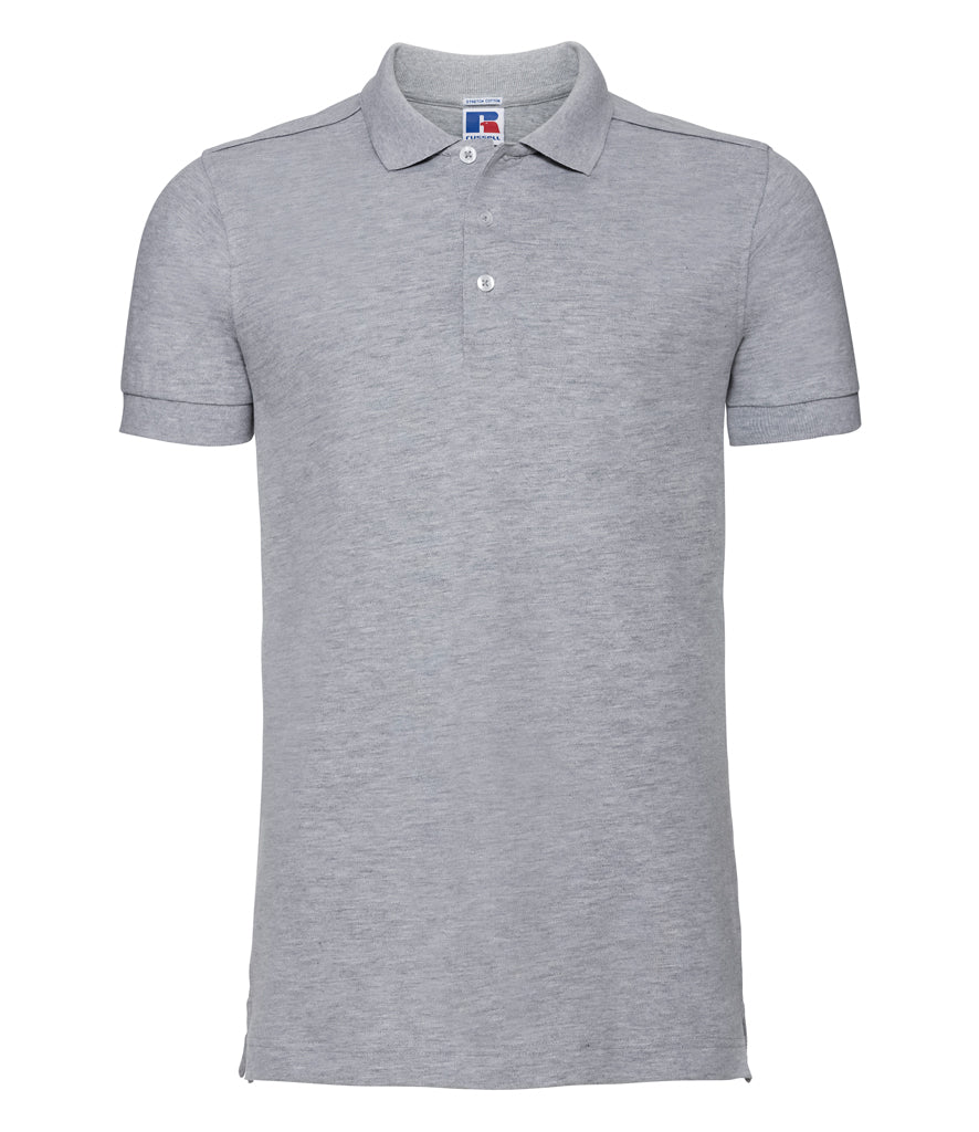 Russell Stretch Pique Polo Shirt