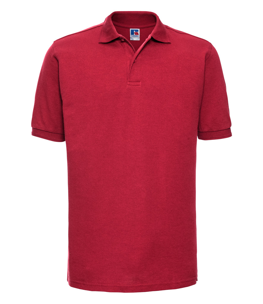Russell Hardwearing Poly/Cotton Piqué Polo Shirt
