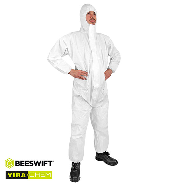 Type 5/6 Disposable Coverall White