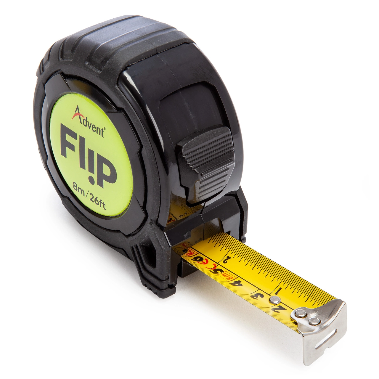 Flip Professional Tape Measure Metric/Imperial 8m/26ft