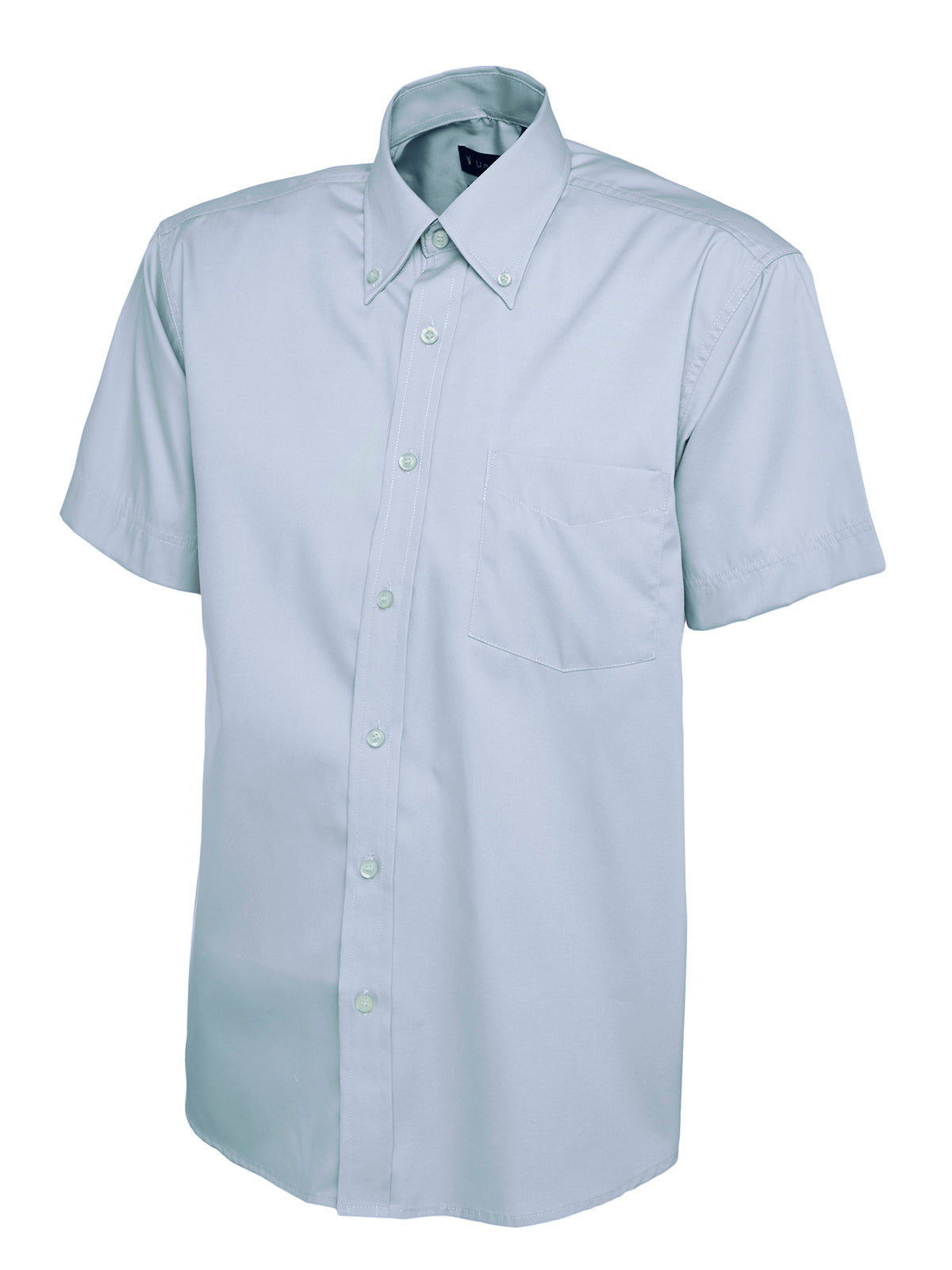 Uneek Mens Pinpoint Oxford Short Sleeve Shirt