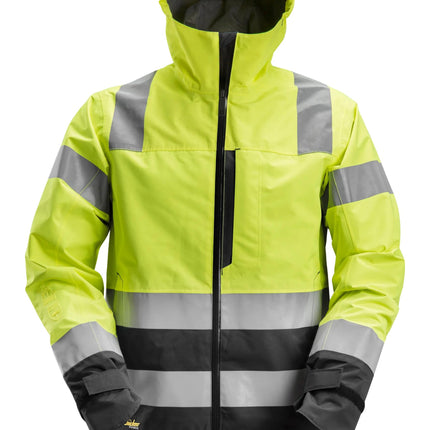 Snickers High-Vis Class 3, Waterproof Shell Jacket