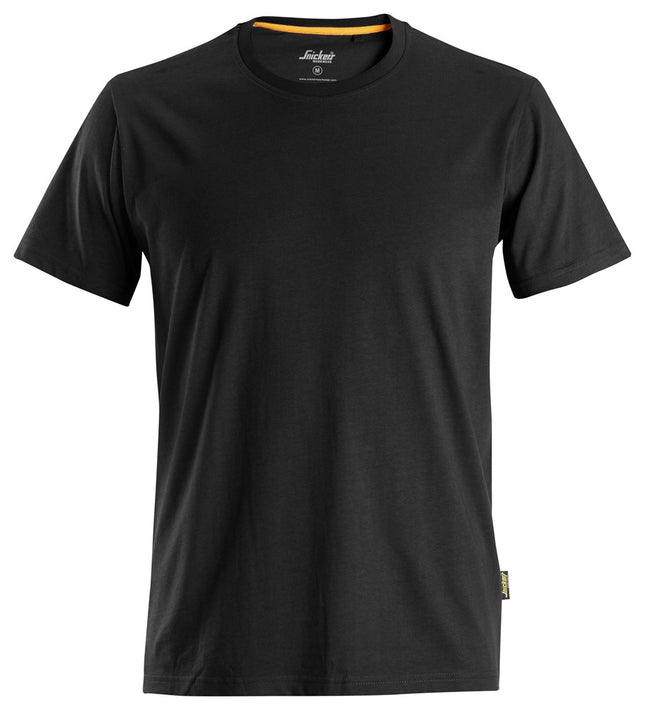 Snickers T-Shirt Organic Cotton - Black - Large