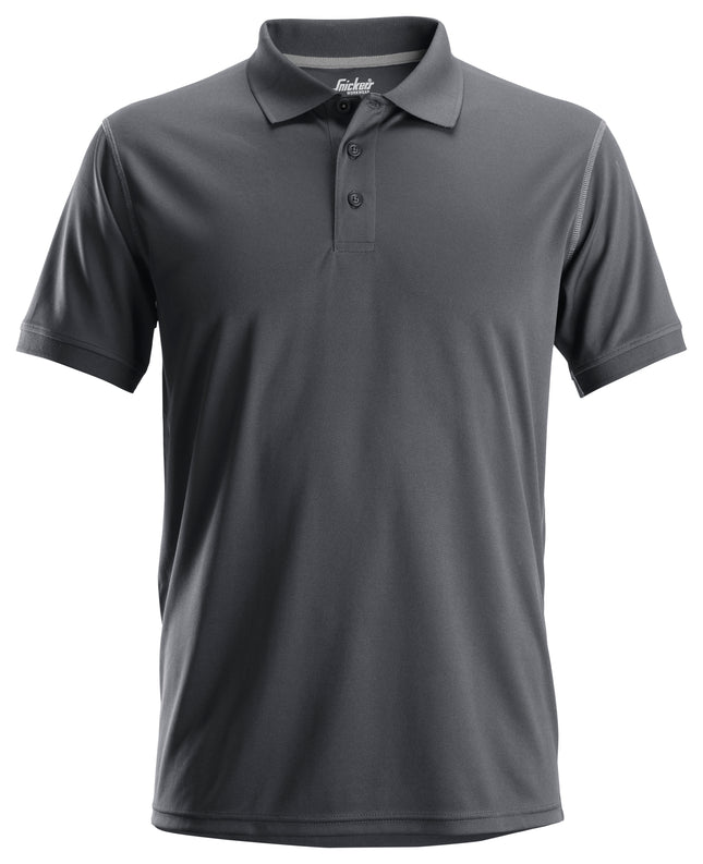 Snickers Polyester Polo Shirt - Steel Grey - 2XL