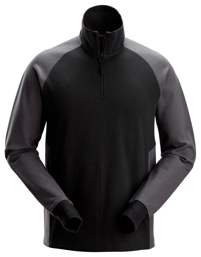 Snickers Two-Coloured Half-Zip Sweatshirt
