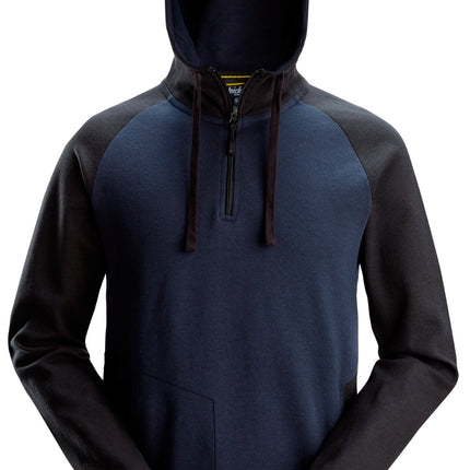 Snickers Two-Coloured Half Zip Hoodie