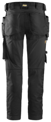 Snickers Allroundwork Stretch Slim Fit Trousers - Black