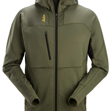 Snickers Body Mapping Thermal Fleece Full-Zip Hoodie