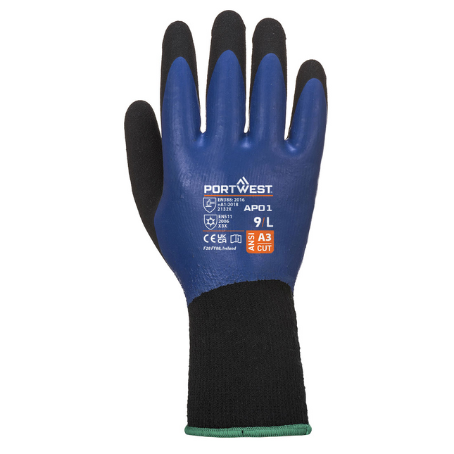 Portwest Cold 13 Latex Aqua Glove