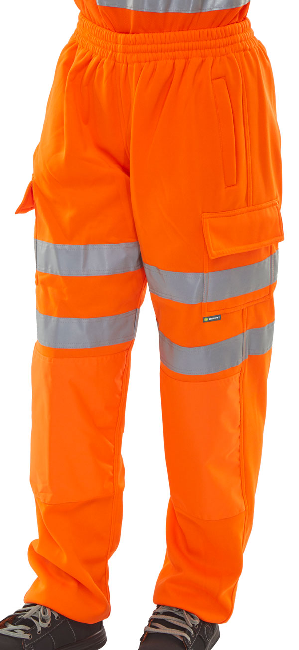 Hi Vis Sweat Jogging Trousers