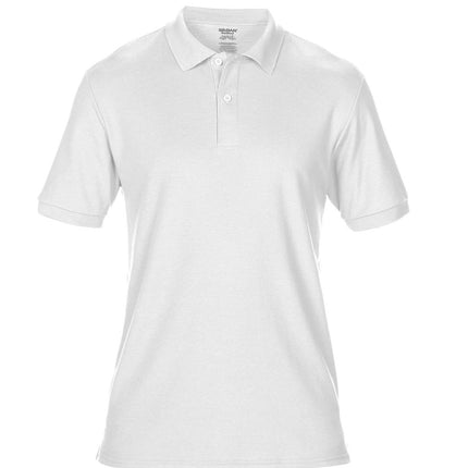 Gildan Dryblend Polo shirt *DISCONTINUED - WHITE - XXXL