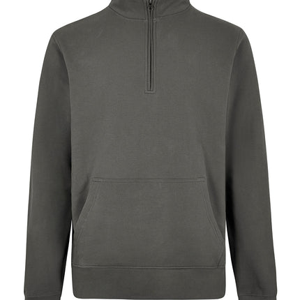 Kustom Kit Regular Fit 1/4 Zip Piqué Sweatshirt