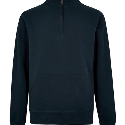 Kustom Kit Regular Fit 1/4 Zip Piqué Sweatshirt