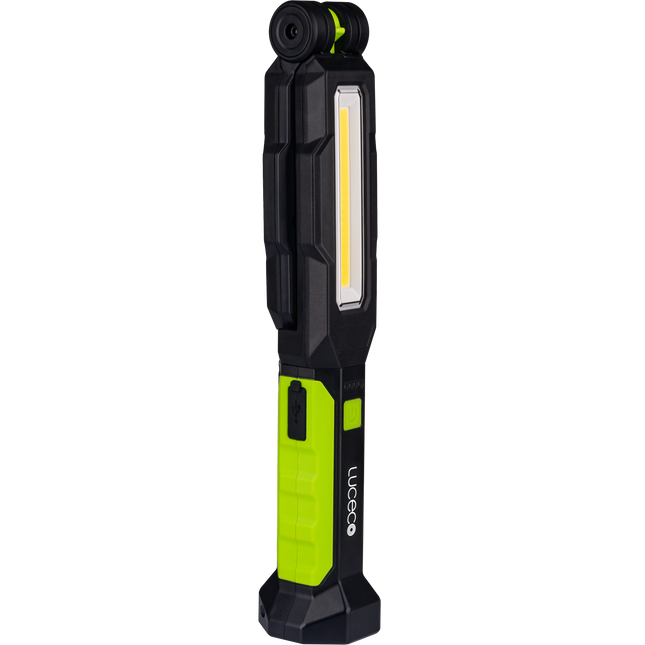 Luceco 15W Twin Head Folding Torch