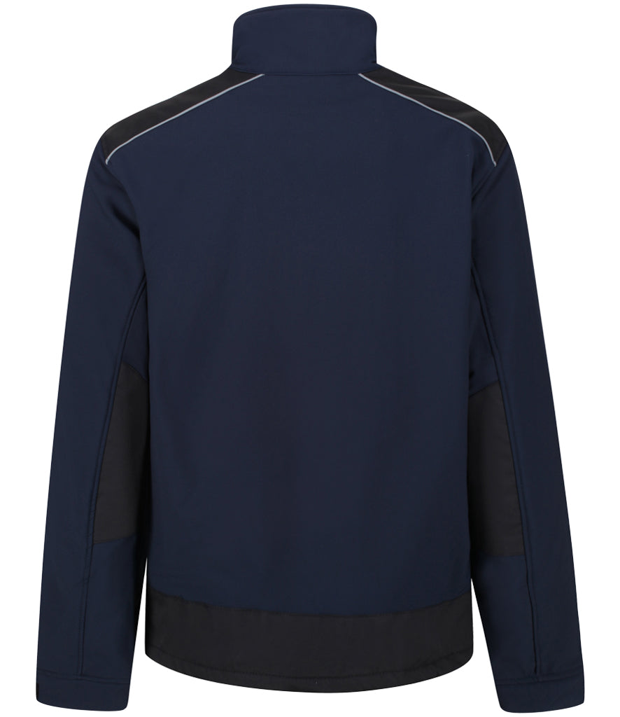 Regatta Sandstorm Soft Shell Workwear Jacket - NAVY - Medium