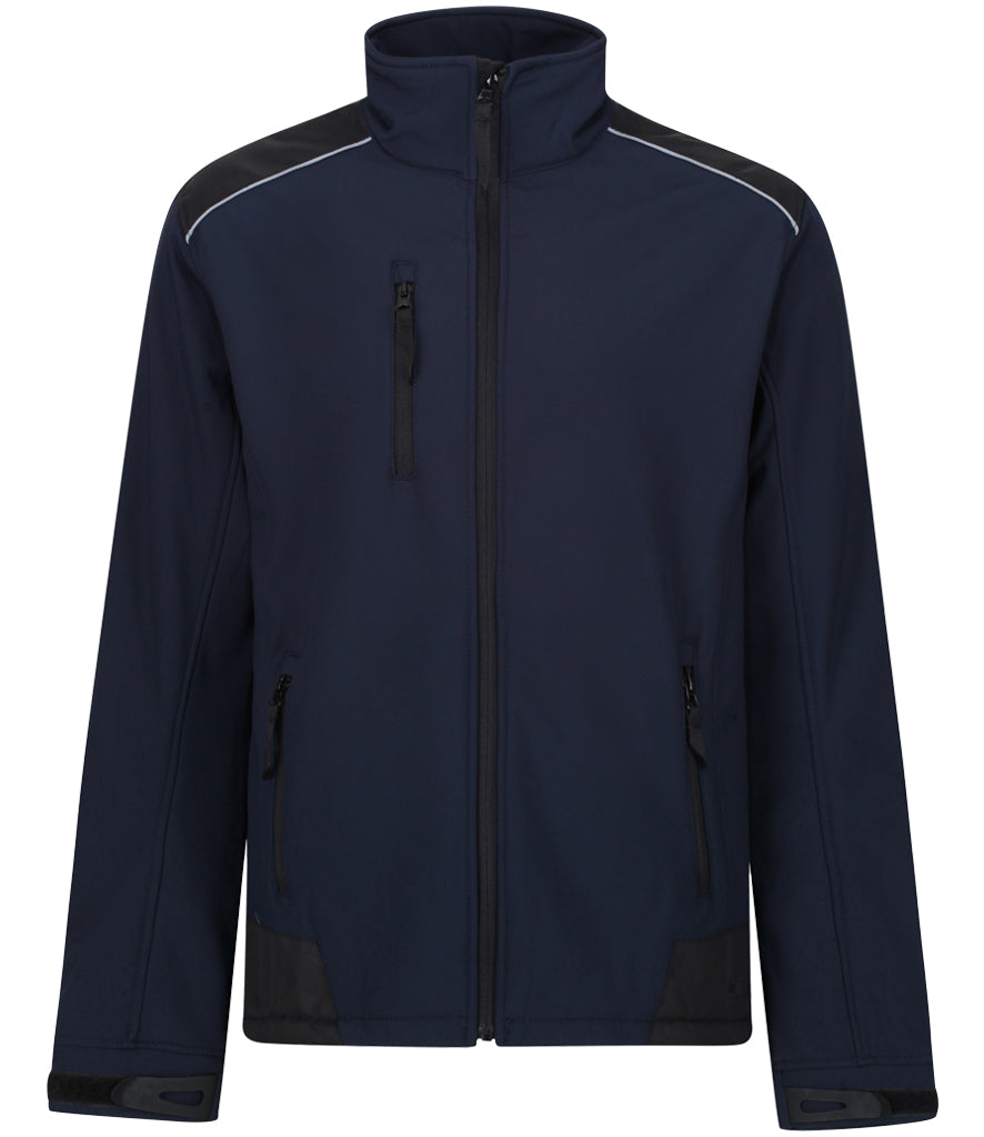 Regatta Sandstorm Soft Shell Workwear Jacket - NAVY - Medium