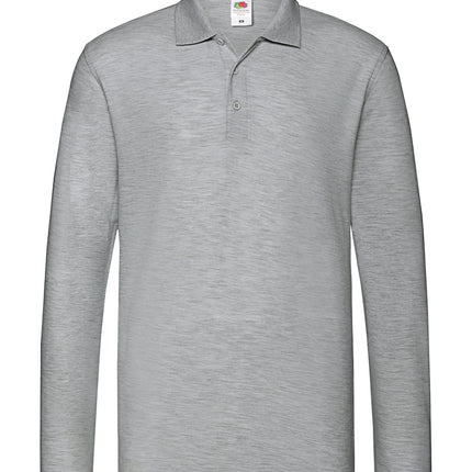 FOTL Premium Long Sleeve Cotton Pique Polo Shirt