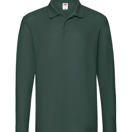 FOTL Premium Long Sleeve Cotton Pique Polo Shirt