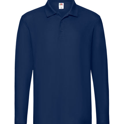 FOTL Premium Long Sleeve Cotton Pique Polo Shirt