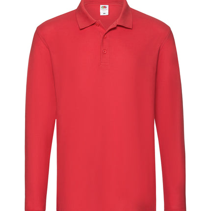 FOTL Premium Long Sleeve Cotton Pique Polo Shirt