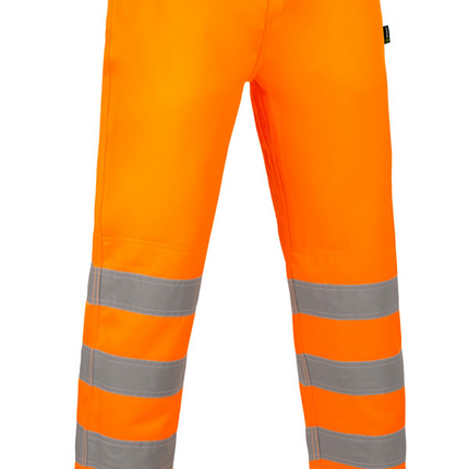 Hi Vis Polycotton Trousers (Rail Spec)