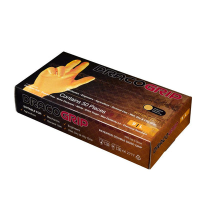 Orange Nitrile Fish Grip