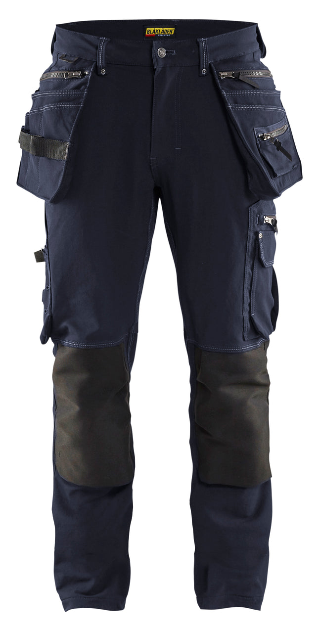 Blaklader Craftsman Trousers 4-Way Stretch X1900 - BLACK - 32R