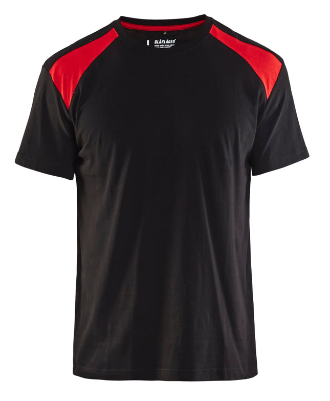 Blaklader T-Shirt - Black/Red - Small