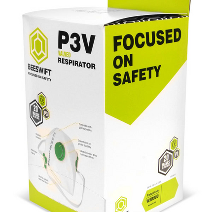 P3 Mask with Valve (box of 20)