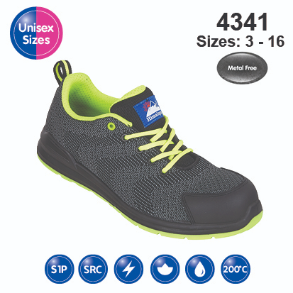 Himalayan Black Fly Knit Trainer