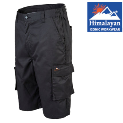 Himalayan Icon Basic Black Work Shorts