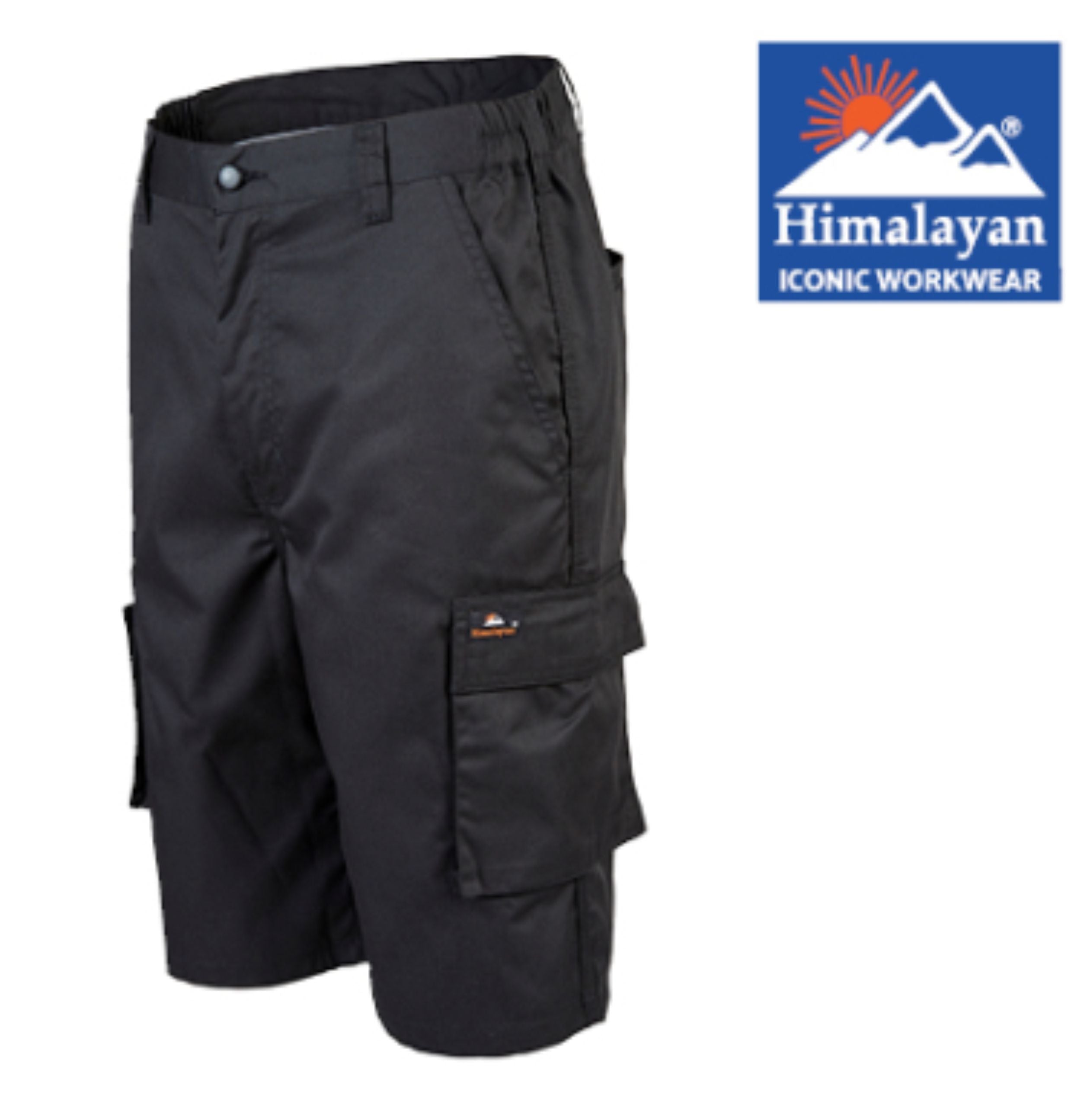 Himalayan Icon Basic Black Work Shorts