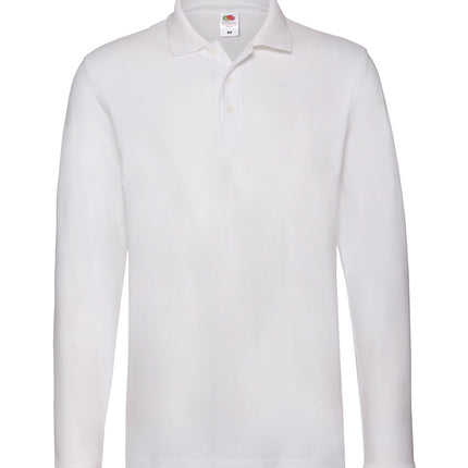 FOTL Premium Long Sleeve Cotton Pique Polo Shirt
