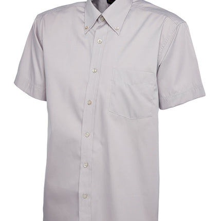Uneek Mens Pinpoint Oxford Short Sleeve Shirt